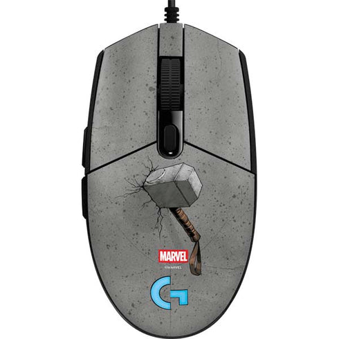 Marvel Thor Thor’s Hammer Mjolnir G203 Prodigy RGB Wired Gaming Mouse Skin