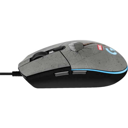 Marvel Thor Thor’s Hammer Mjolnir G203 Prodigy RGB Wired Gaming Mouse Skin