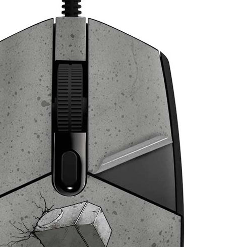 Marvel Thor Thor’s Hammer Mjolnir G203 Prodigy RGB Wired Gaming Mouse Skin