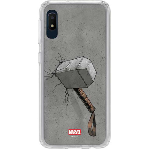 Marvel Thor Thor’s Hammer Mjolnir Galaxy A10e Clear Case