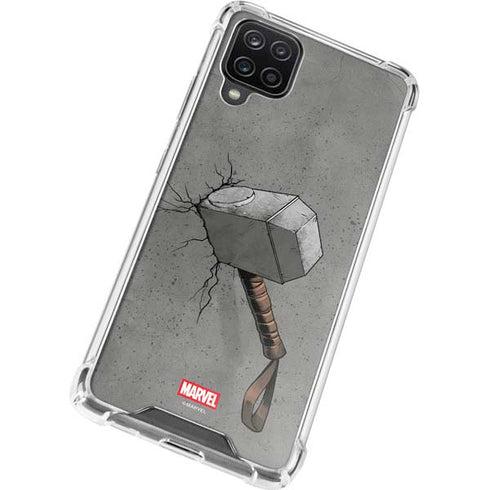 Marvel Thor Thor’s Hammer Mjolnir Galaxy A12 Clear Case