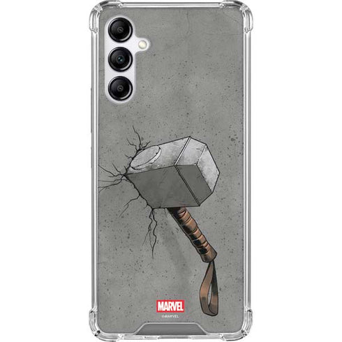 Marvel Thor Thor’s Hammer Mjolnir Galaxy A14 5G Clear Case