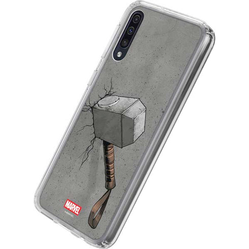 Marvel Thor Thor’s Hammer Mjolnir Galaxy A50 Clear Case