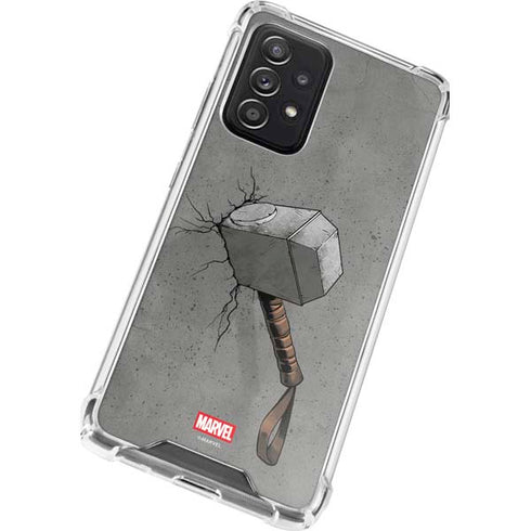 Marvel Thor Thor’s Hammer Mjolnir Galaxy A52 5G Clear Case