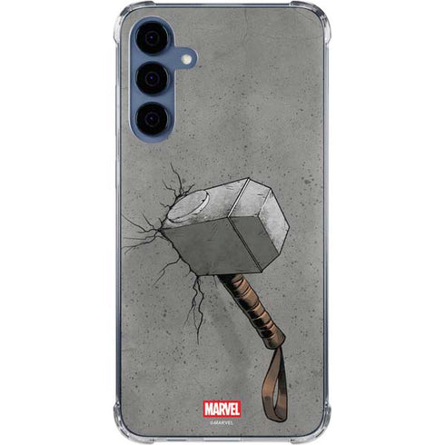Marvel Thor Thor’s Hammer Mjolnir Galaxy A55 5G Clear Case