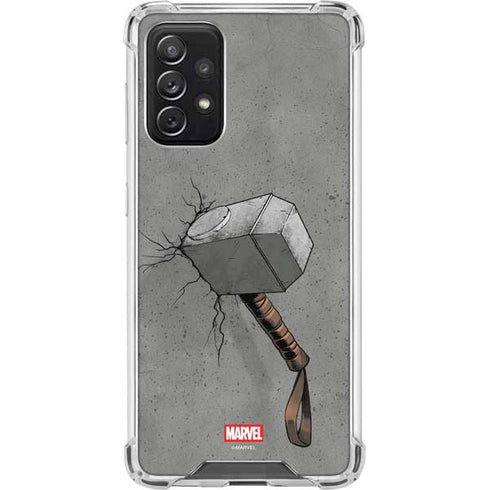 Marvel Thor Thor’s Hammer Mjolnir Galaxy A72 5G Clear Case