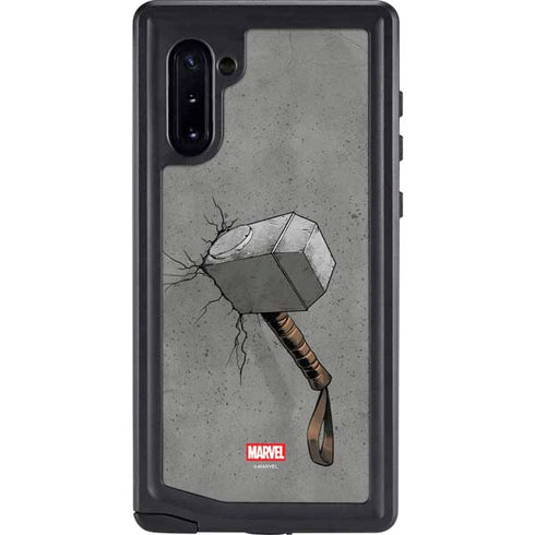 Marvel Thor Thor’s Hammer Mjolnir Galaxy Note 10 Waterproof Case