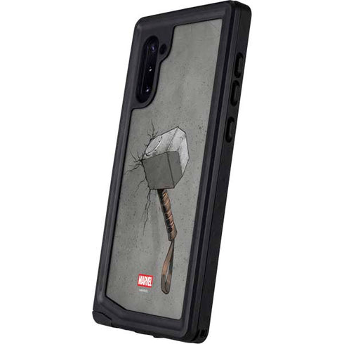 Marvel Thor Thor’s Hammer Mjolnir Galaxy Note 10 Waterproof Case