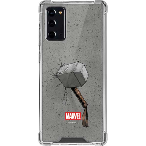 Marvel Thor Thor’s Hammer Mjolnir Galaxy Note20 5G Clear Case