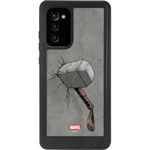 Marvel Thor Thor’s Hammer Mjolnir Galaxy Note20 5G Waterproof Case