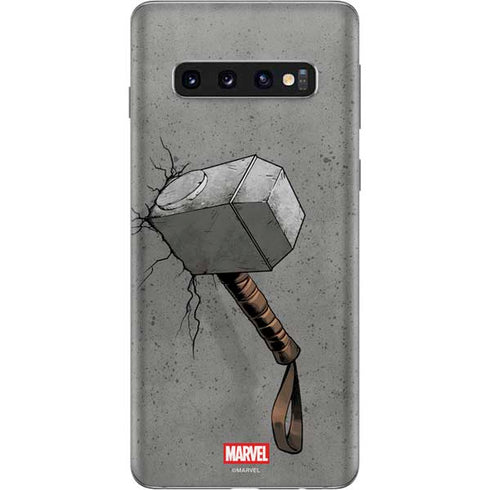 Marvel Thor Thor’s Hammer Mjolnir Galaxy S10 Skin
