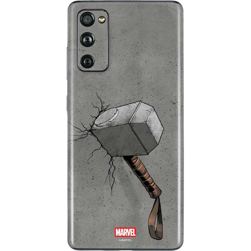 Marvel Thor Thor’s Hammer Mjolnir Galaxy S20 Fan Edition Skin