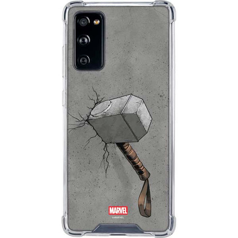 Marvel Thor Thor’s Hammer Mjolnir Galaxy S20 FE Clear Case