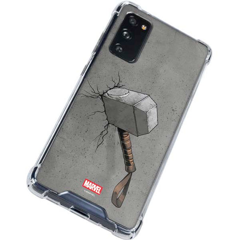 Marvel Thor Thor’s Hammer Mjolnir Galaxy S20 FE Clear Case