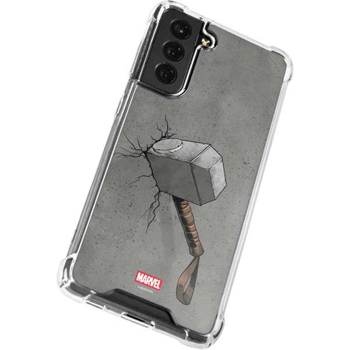 Marvel Thor Thor’s Hammer Mjolnir Galaxy S22 Clear Case
