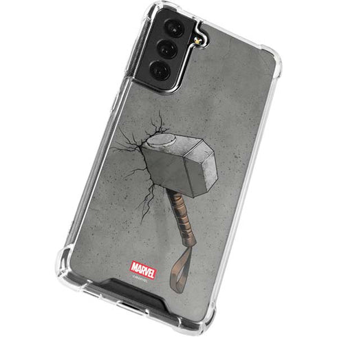 Marvel Thor Thor’s Hammer Mjolnir Galaxy S22 Plus Clear Case