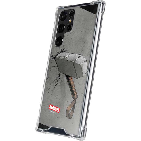 Marvel Thor Thor’s Hammer Mjolnir Galaxy S22 Ultra Clear Case