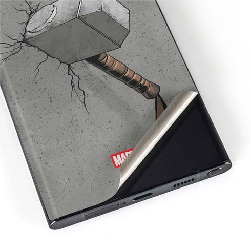 Marvel Thor Thor’s Hammer Mjolnir Galaxy S22 Ultra Skin