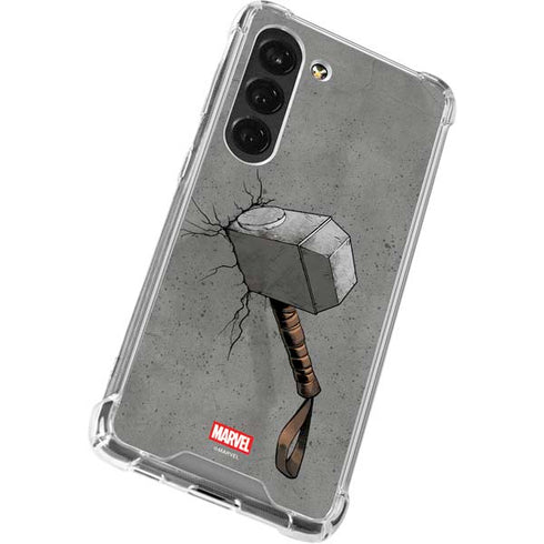 Marvel Thor Thor’s Hammer Mjolnir Galaxy S23 Clear Case