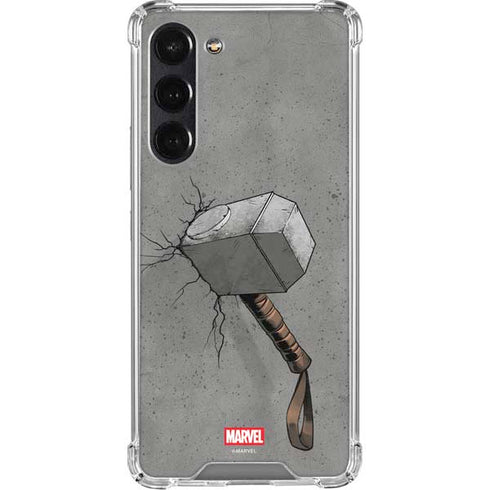 Marvel Thor Thor’s Hammer Mjolnir Galaxy S23 FE Clear Case
