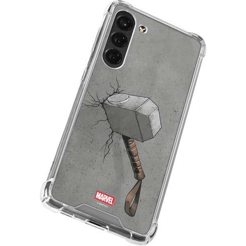 Marvel Thor Thor’s Hammer Mjolnir Galaxy S23 FE Clear Case