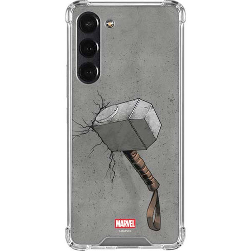 Marvel Thor Thor’s Hammer Mjolnir Galaxy S23 Plus Clear Case