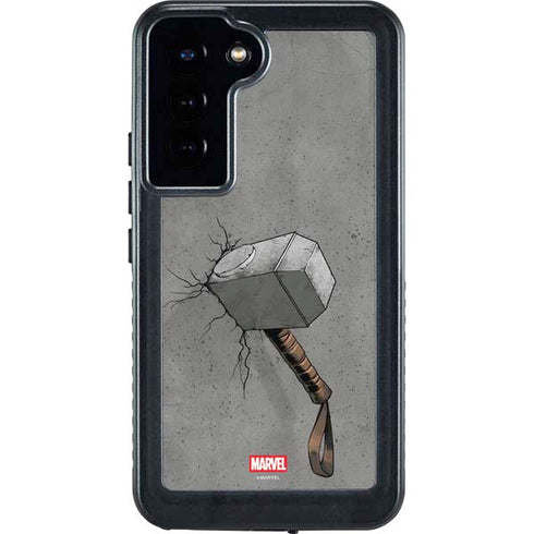 Marvel Thor Thor’s Hammer Mjolnir Galaxy S23 Plus Waterproof Case