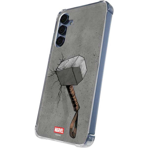 Marvel Thor Thor’s Hammer Mjolnir Galaxy S24 Clear Case