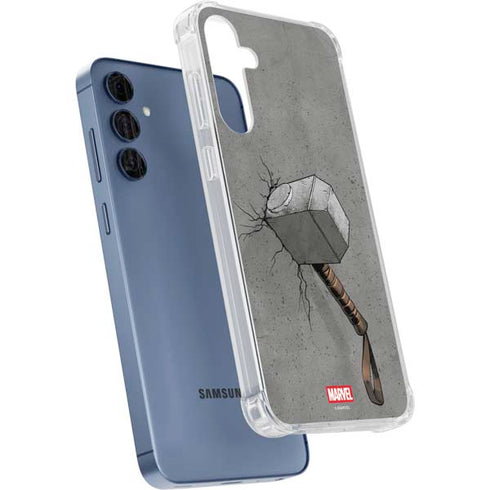 Marvel Thor Thor’s Hammer Mjolnir Galaxy S24 Clear Case