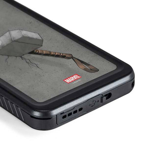 Marvel Thor Thor’s Hammer Mjolnir Galaxy S24 Plus Waterproof Case