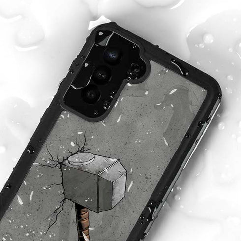 Marvel Thor Thor’s Hammer Mjolnir Galaxy S24 Plus Waterproof Case
