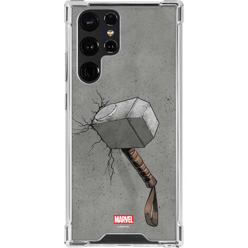 Marvel Thor Thor’s Hammer Mjolnir Galaxy S24 Ultra Clear Case