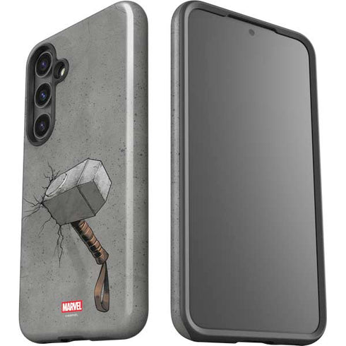 Marvel Thor Thor’s Hammer Mjolnir Galaxy S25 Impact Case