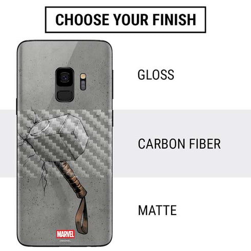 Marvel Thor Thor’s Hammer Mjolnir Galaxy S9 Skin