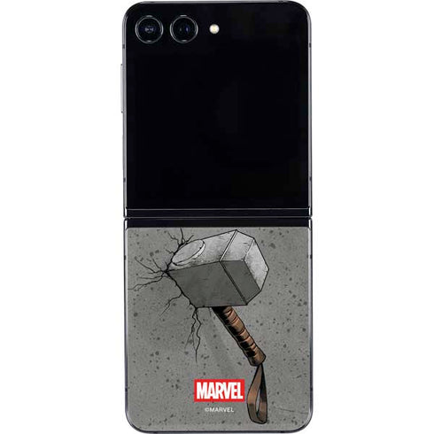 Marvel Thor Thor’s Hammer Mjolnir Galaxy Z Flip5 5G Skin