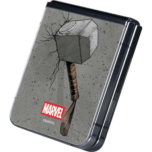 Marvel Thor Thor’s Hammer Mjolnir Galaxy Z Flip5 5G Skin