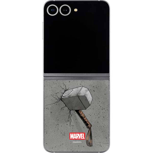 Marvel Thor Thor’s Hammer Mjolnir Galaxy Z Flip6 Skin