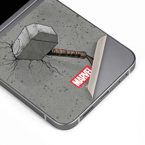 Marvel Thor Thor’s Hammer Mjolnir Galaxy Z Flip6 Skin