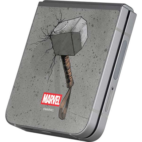 Marvel Thor Thor’s Hammer Mjolnir Galaxy Z Flip6 Skin
