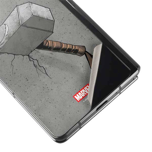Marvel Thor Thor’s Hammer Mjolnir Galaxy Z Fold2 5G Skin