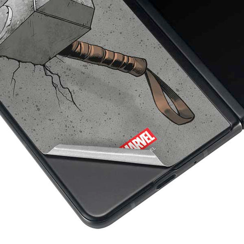 Marvel Thor Thor’s Hammer Mjolnir Galaxy Z Fold3 5G Skin