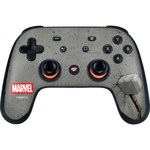 Marvel Thor Thor’s Hammer Mjolnir Google Stadia Controller Skin