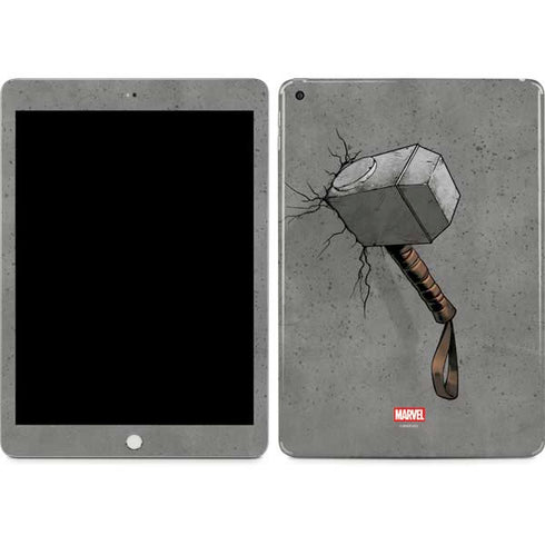Marvel Thor Thors Hammer Mjolnir Apple iPad Skin