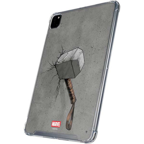 Marvel Thor Thor’s Hammer Mjolnir iPad Pro 12.9in (2020) Clear Case