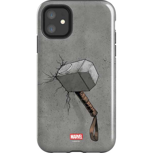 Marvel Thor Thor’s Hammer Mjolnir iPhone 11 Impact Case