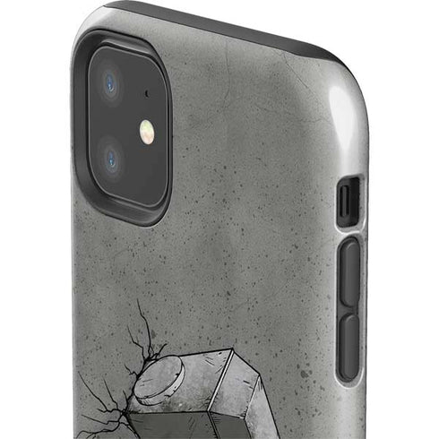 Marvel Thor Thor’s Hammer Mjolnir iPhone 11 Impact Case