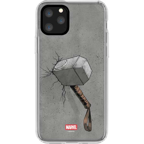 Marvel Thor Thor’s Hammer Mjolnir iPhone 11 Pro Clear Case