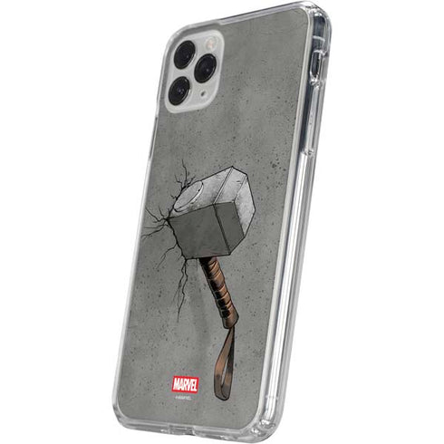 Marvel Thor Thor’s Hammer Mjolnir iPhone 11 Pro Clear Case
