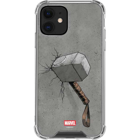 Marvel Thor Thor’s Hammer Mjolnir iPhone 12 Clear Case