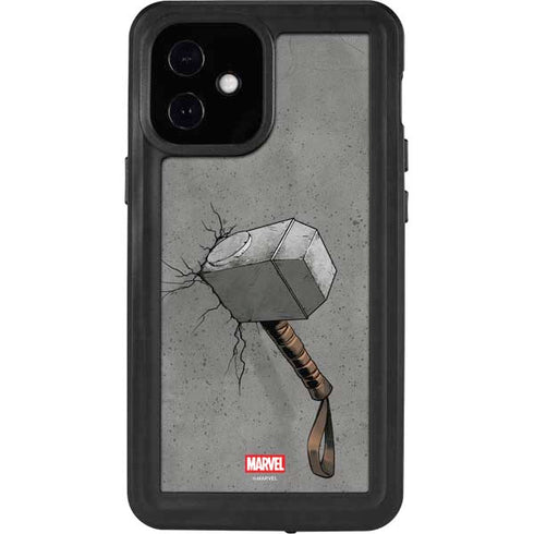Marvel Thor Thor’s Hammer Mjolnir iPhone 12 Mini Waterproof Case